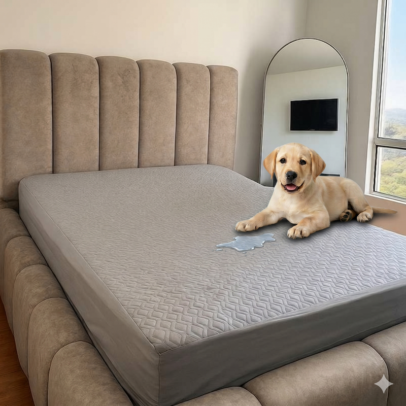 Protector de Colchón Premium Impermeable y Antifluido