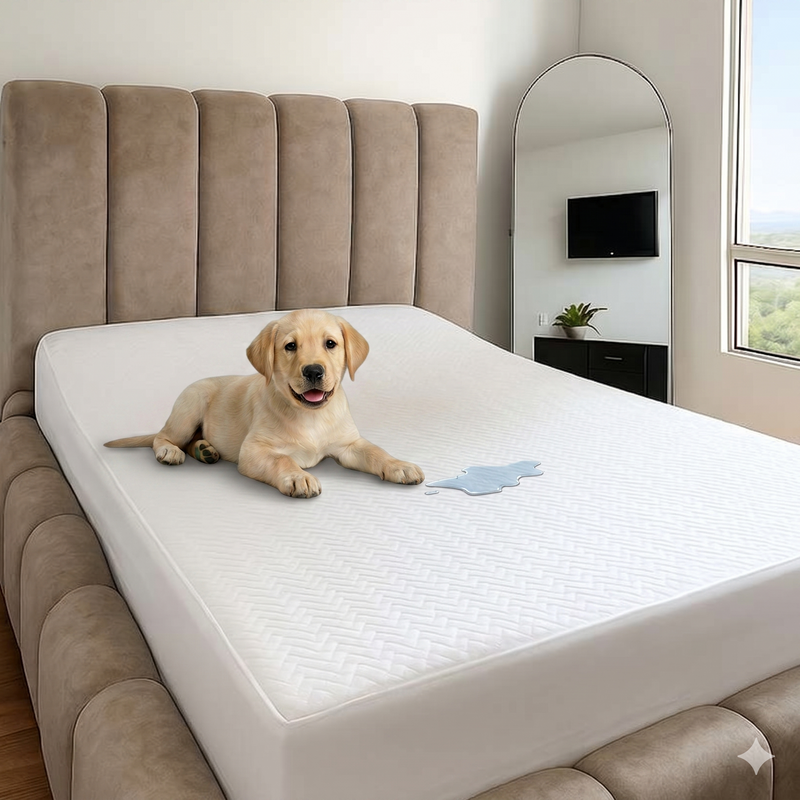 Protector de Colchón Premium Impermeable y Antifluido