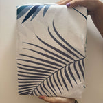 Juego de Sábanas Estampado Hojas Premium 180 Hilos Ajuste Perfecto
