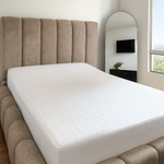 Protector de Colchón Premium Termosellado Blanco Antialérgico