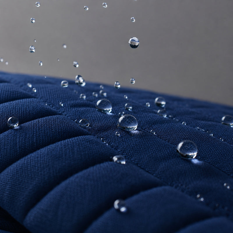 Detalle protector impermeable