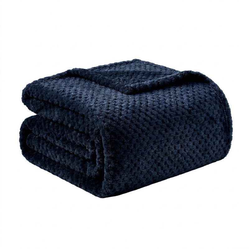 Cobija Térmica Liviana Azul Oscuro 190x200