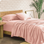 Juego de Sábanas Palo de rosa Premium 180 Hilos Ajuste Perfecto